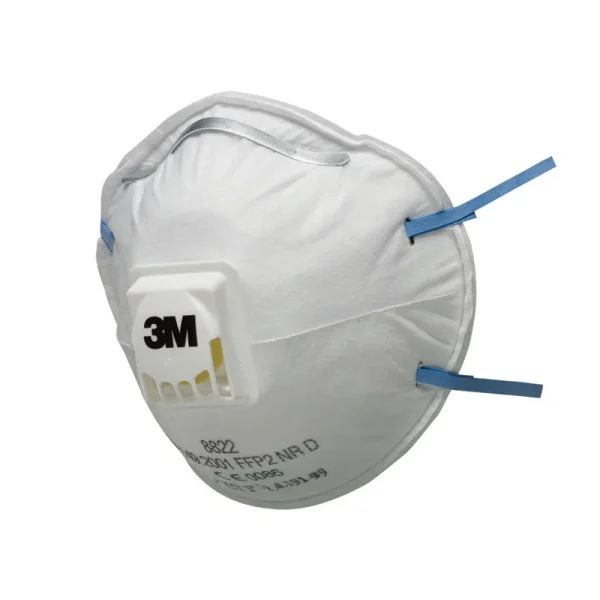 3M™ Particulate Respirator, FFP2, Valved, 8822