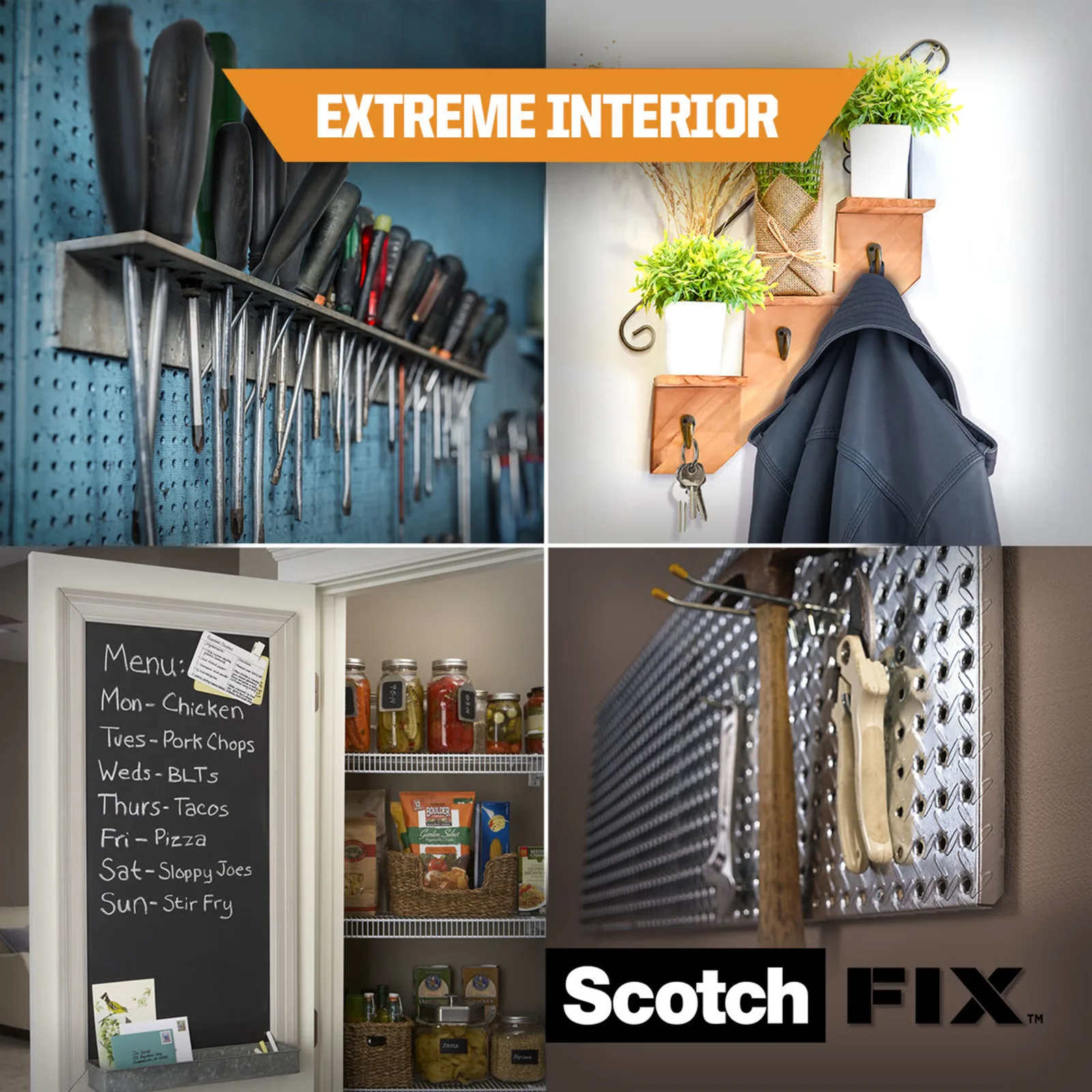 Scotch-FIX™ Double-Sided Extreme Interior Mounting Tape PGS05-1918-P, 19 mm x 1,8 m, 1 Roll/Pack - imagine 5