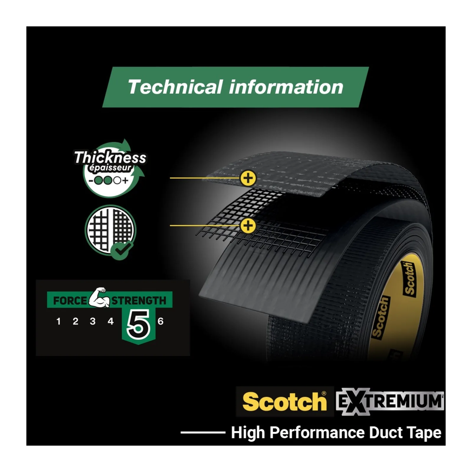 Scotch® Extremium™ ALL WEATHER High Perf – Bandă adezivă rezisten - imagine 3