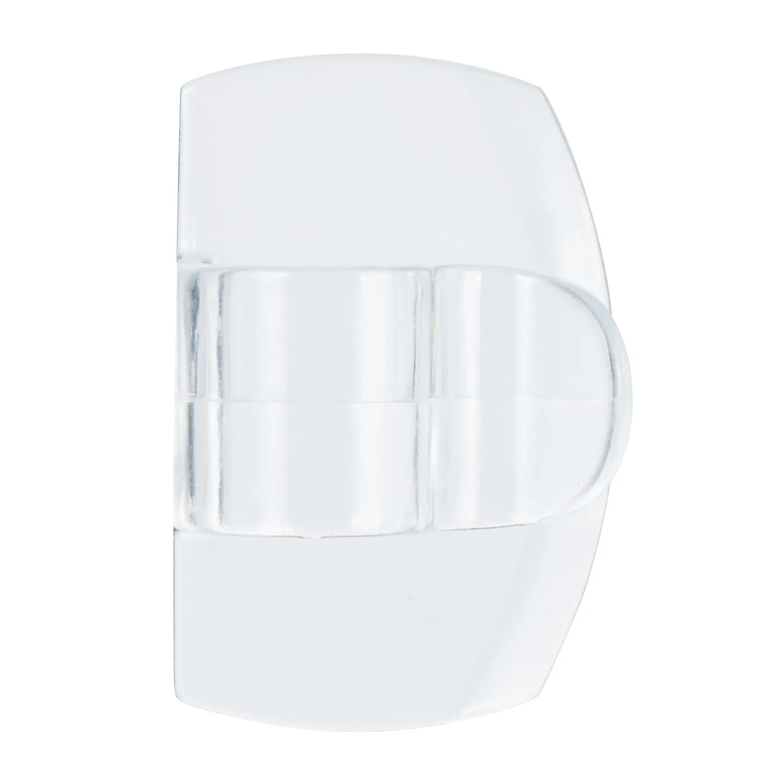 Command™ Round Cord Clip 17017CLR-4-SPIG, Clear, 4 Clips+5 Strips/Pack - imagine 2