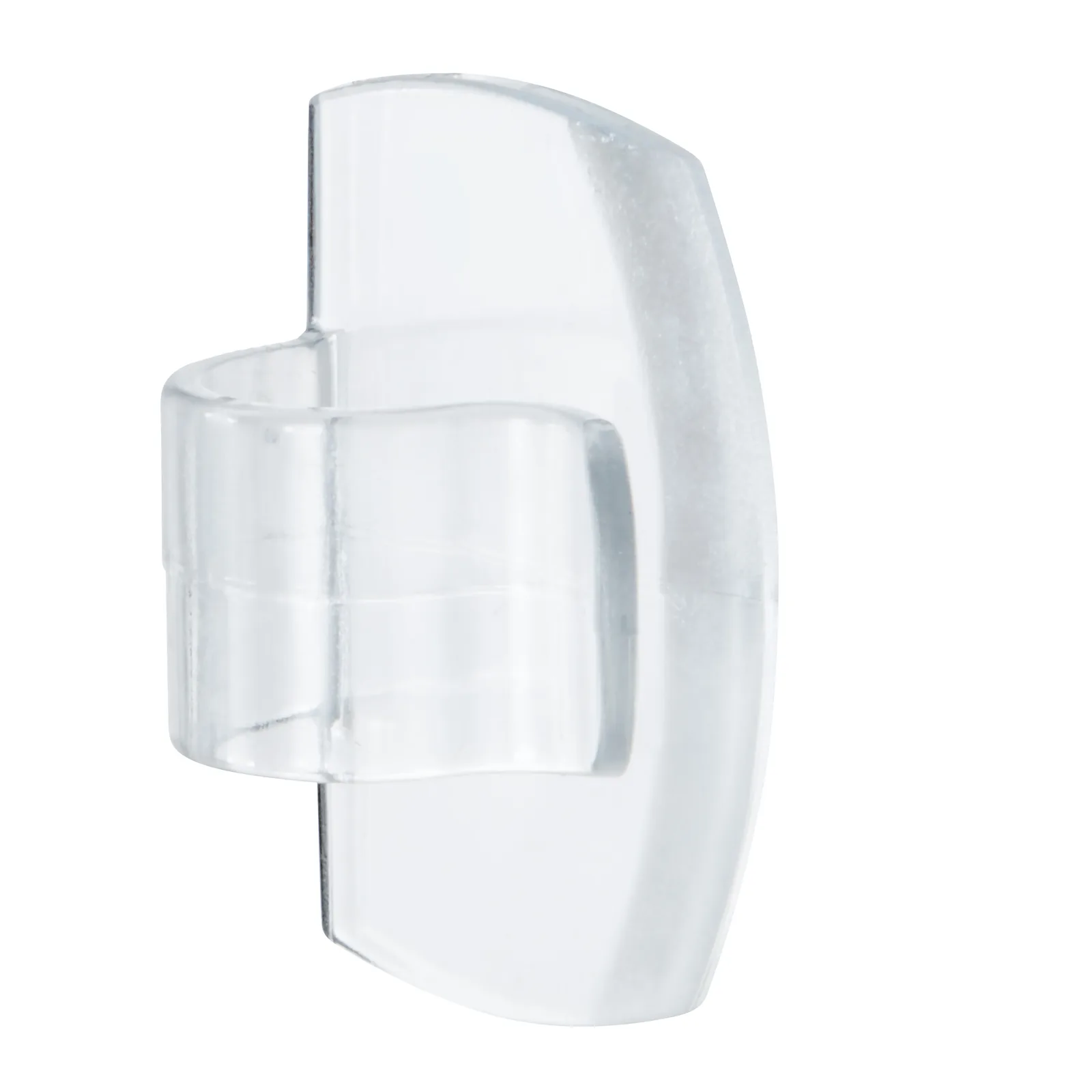 Command™ Round Cord Clip 17017CLR-4-SPIG, Clear, 4 Clips+5 Strips/Pack - imagine 6