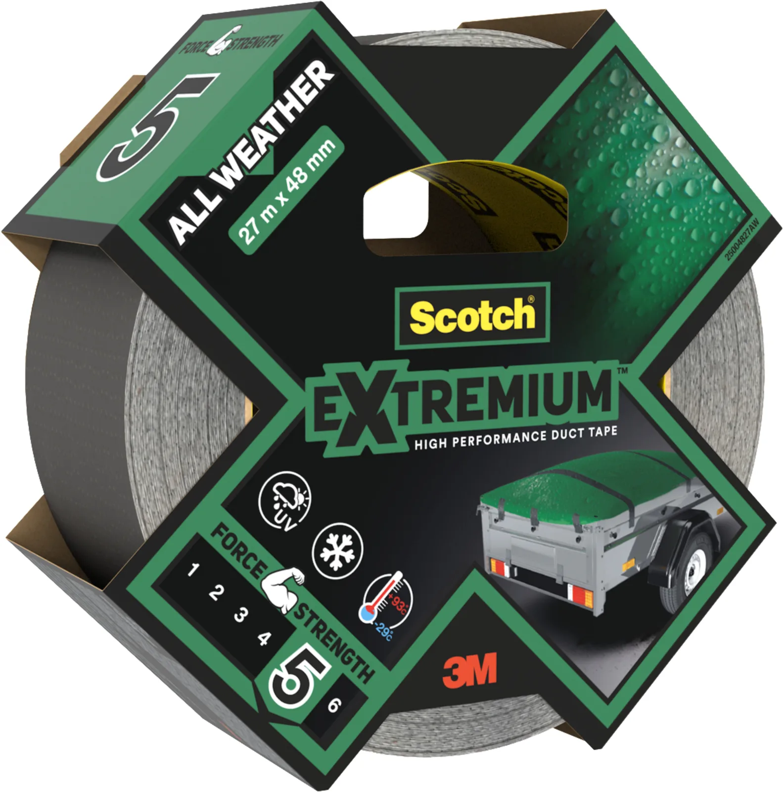 Scotch® Extremium™ ALL WEATHER High Perf – Bandă adezivă rezisten